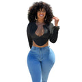 2020     european and american new women's blouse turn-down collar short shirt sexy women's clothing