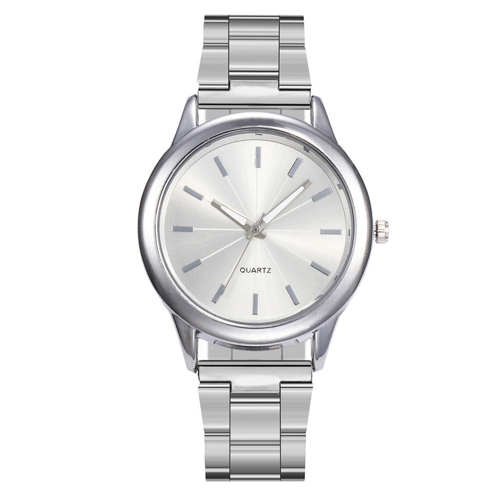 Wholesale from the manufacturer: women's fashion business casual quartz watches with steel band, suitable for export