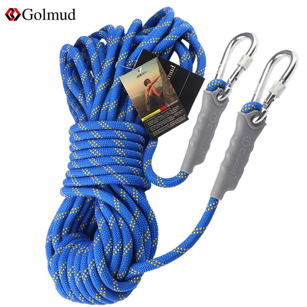 Golmud climbing rope Outdoor climbing auxiliary rope Lifesaving rope Rescue rope Climbing equipment rope Wear-resistant safety rope