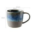 Kiln-turned mug, office water cup, breakfast cup, ceramic drinking cup, milk cup, coffee cup, business gift
