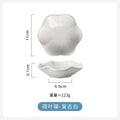 Japanese kiln-turned plate, ceramic snack plate, seasoning plate, restaurant hot pot sauce plate, sushi sauce plate, wholesale