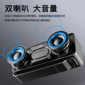 New arrival yuyunshi k5 alarm clock speaker wireless creative bedside smart speaker dual speaker subwoofer cross-border