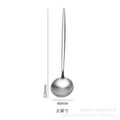 Silver serving spoon