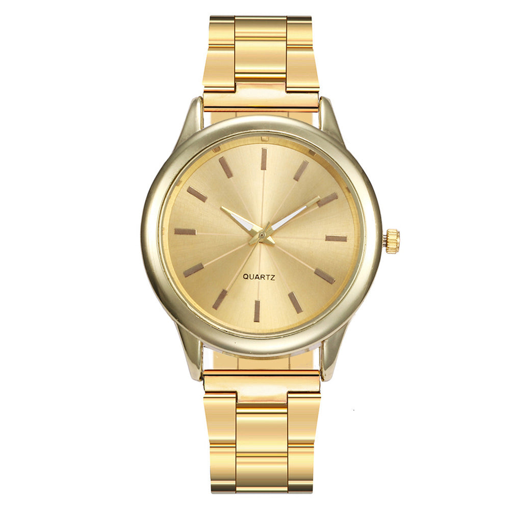 Wholesale from the manufacturer: women's fashion business casual quartz watches with steel band, suitable for export