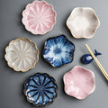 Japanese kiln-turned plate, ceramic snack plate, seasoning plate, restaurant hot pot sauce plate, sushi sauce plate, wholesale