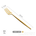 304 stainless steel western cutlery set - knife, fork, spoon, coffee spork, chopsticks, stirring spoon - steak 3-piece set - wholesale food grade