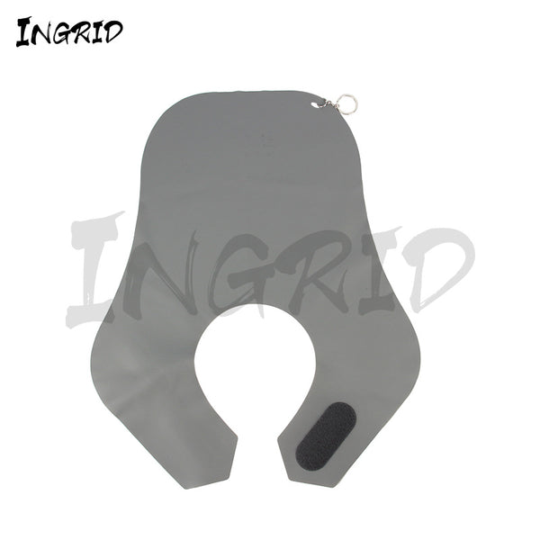 With keychain shawl large baked oil shawl perm hair dye waterproof non-stick silicone large haircut shawl