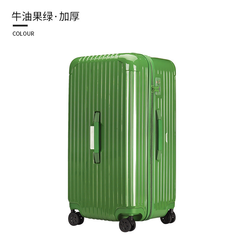 Luggage 32-inch large capacity password zipper trolley suitcase large 28 female and male 30-inch checked universal wheel
