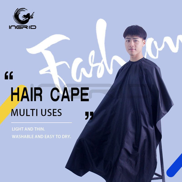 Cross-border oil perm and dyeing shawl cloth, simple waterproof and non-stick hair apron, rainproof silk fabric cloth, hair dressing tool