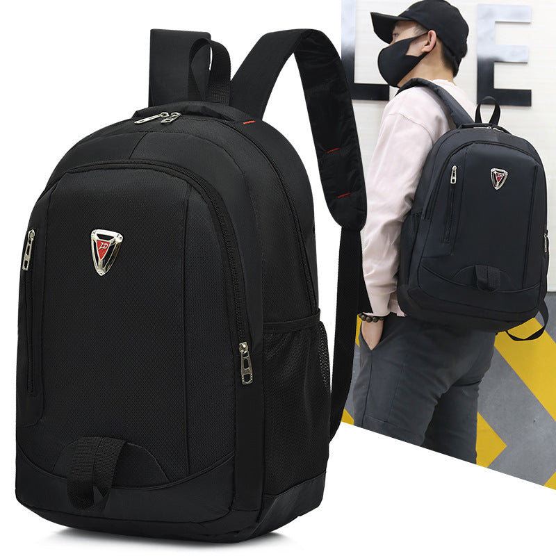 New high-end backpack men's business simple 15-inch computer bag travel light leisure large-capacity backpack