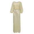 cross-border sourcing:  plus size african women's sequin chiffon christmas party evening gown dress