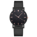 Factory direct wholesale women's silicone strap quartz watch - starry sky design, fashionable business casual trend watch