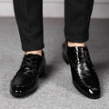 Plus size leather shoes for men, business formal dress shoes, men's casual shoes, large size versatile wedding shoes, dropshipping available