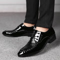 Plus size leather shoes for men, business formal dress shoes, men's casual shoes, large size versatile wedding shoes, dropshipping available