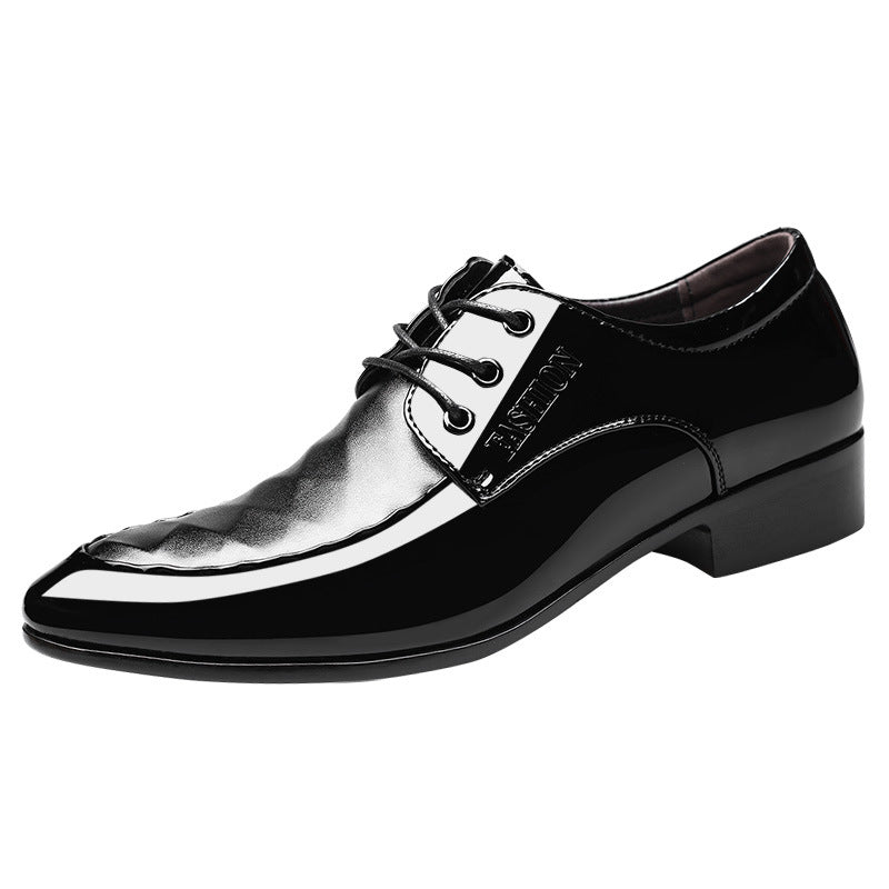 Plus size leather shoes for men, business formal dress shoes, men's casual shoes, large size versatile wedding shoes, dropshipping available