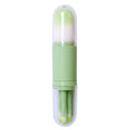 Portable 4-in-1 retractable brush eyeshadow brush makeup master transparent single loose powder brush multifunctional makeup brush