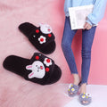 Women's plush cotton slippers - fuzzy clogs for home, new autumn/winter fashion slippers, wholesale