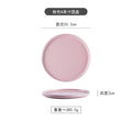 Nordic creative home dinner plates western food trays steak plates ceramic tableware breakfast plates round plates popular dessert plates