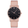 Rose gold black