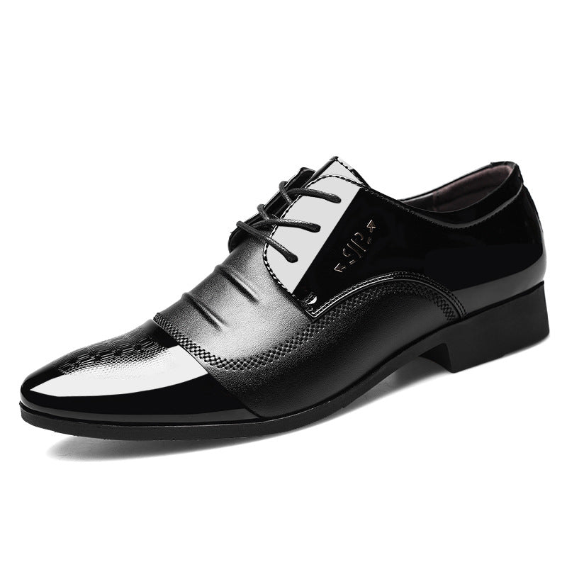 2024 new men's leather shoes, plus size casual shoes, business formal shoes, men's versatile wedding shoes, dropshipping available