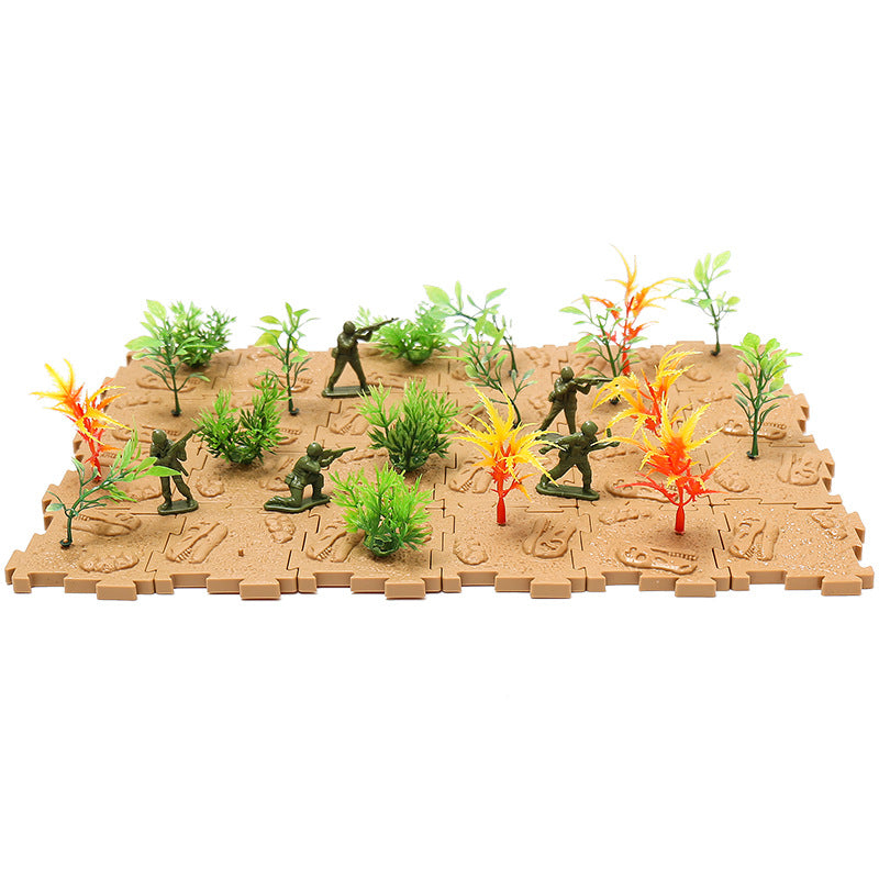 Beijies dinosaur toy tyrannosaurus rex model set, plastic 4-animal, 5-year-old boy, children's simulation dinosaur scene