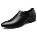 New men's slip-on leather shoes, plus size 47/48, business formal dress shoes, men's casual shoes, versatile wedding shoes, dropshipping available