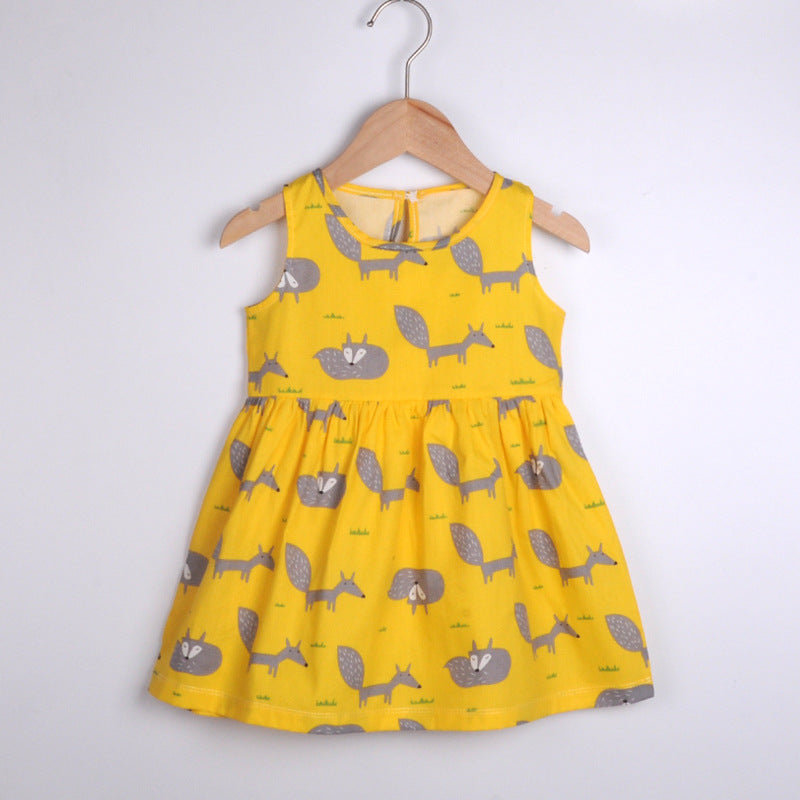 Bella treehouse children's wear baby princess dress girls' dress toddler summer outfit  new children's skirt pure cotton