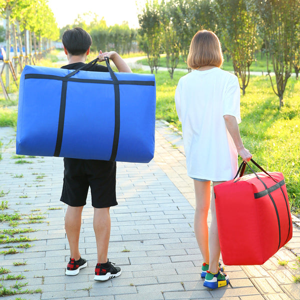 Moving bag Oxford cloth thickened extra large luggage packing bag quilt clothes sorting and storage Moving bag customization