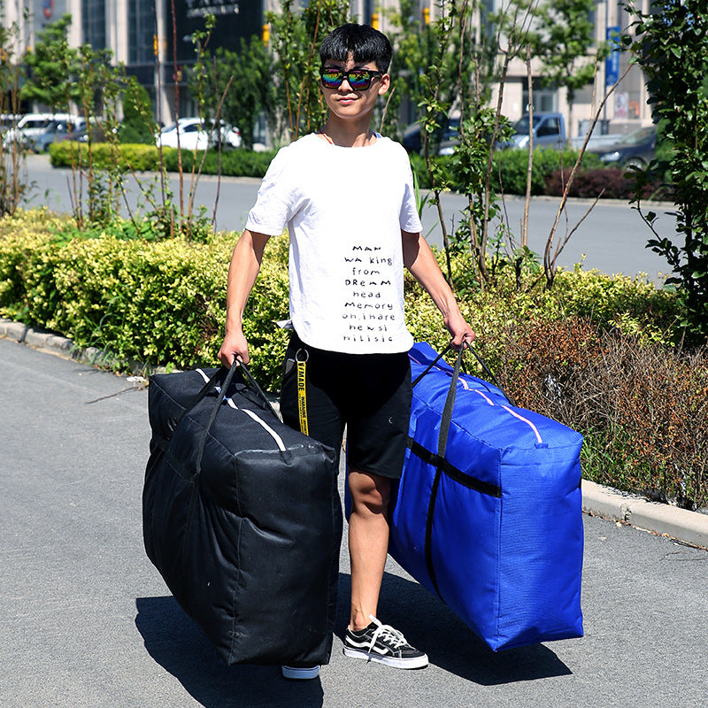 Oxford cloth moving bag reinforced portable quilt storage bag modern simple large capacity water-proof duffel bag