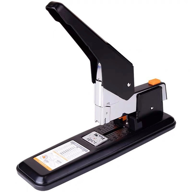 Deli 0299 labor-saving large stapler, large office thick stapler, can order 210 sheets of paper
