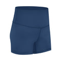 Summernew arrival double-sided brushed yoga shorts high waist hip lifting elastic silm running sports three-quarter pants for women s2037