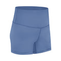 Summernew arrival double-sided brushed yoga shorts high waist hip lifting elastic silm running sports three-quarter pants for women s2037