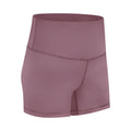 Summernew arrival double-sided brushed yoga shorts high waist hip lifting elastic silm running sports three-quarter pants for women s2037