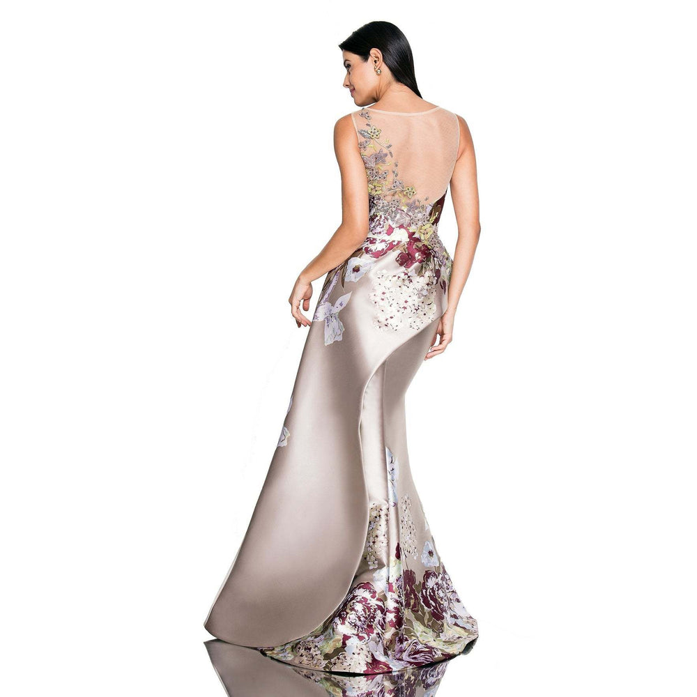 2025 spring new arrival dress - amazon european & american style women's banquet dress, elegant year-end party dress, embroidered floral long dress