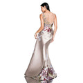 2025 spring new arrival dress - amazon european & american style women's banquet dress, elegant year-end party dress, embroidered floral long dress
