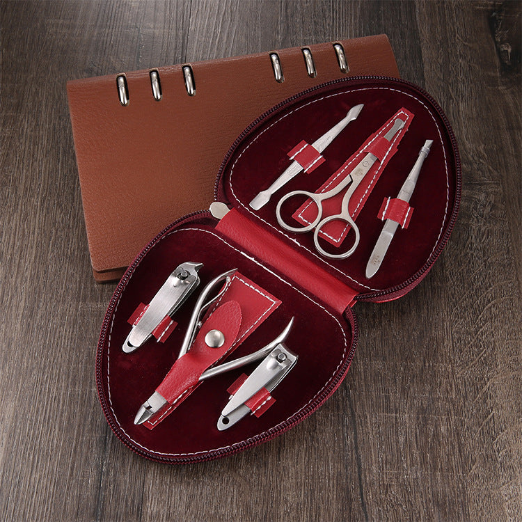 New stainless steel nail clipper set - beauty nail polish manicure trimmer tool gift with logo