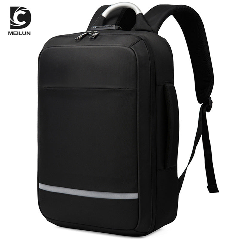Cross-border new multi-functional anti-theft brush business travel backpack three-purpose handbag Oxford cloth computer backpack men