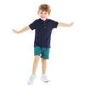 Ins new summer boys' polo shirt & shorts casual set - kids' two-piece outfit - wholesale baby clothing