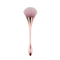 Single long-handled makeup brush, small waist makeup brush, electroplated large powder brush, manicure dust, soft hair makeup brush