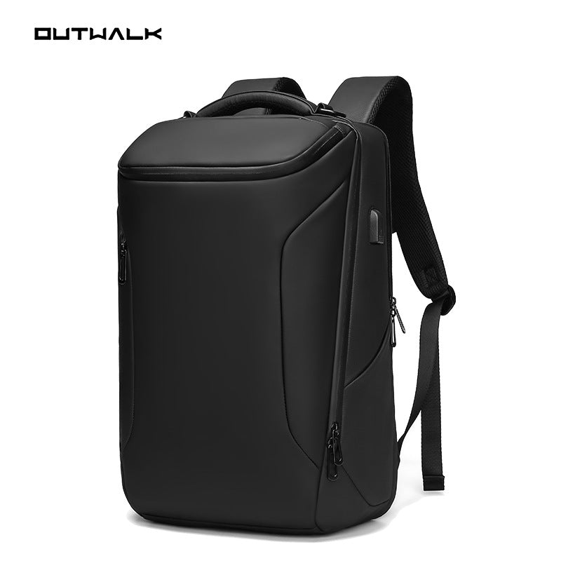 Cross-border men's backpack custom LOGO European and American fashion backpack casual Korean version schoolbag waterproof business computer bag