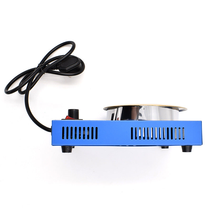Debailong Lead-free Tin Furnace 100mm Round Titanium Tin Plating Furnace Environmental Protection Tin Plating on the Circuit Board of the Molten Tin Furnace