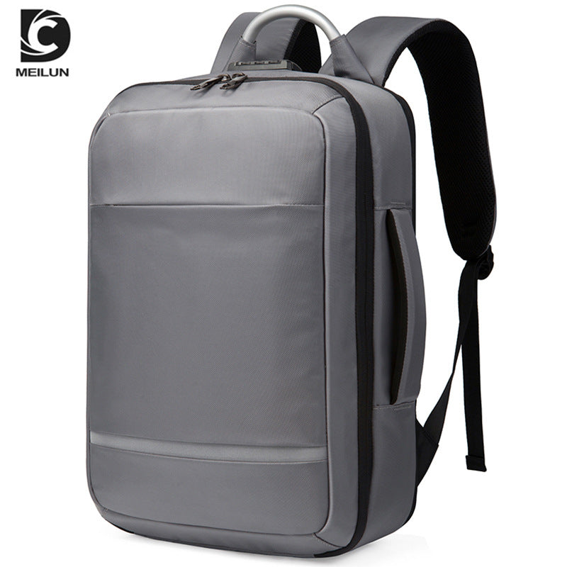 Cross-border new multi-functional anti-theft brush business travel backpack three-purpose handbag Oxford cloth computer backpack men