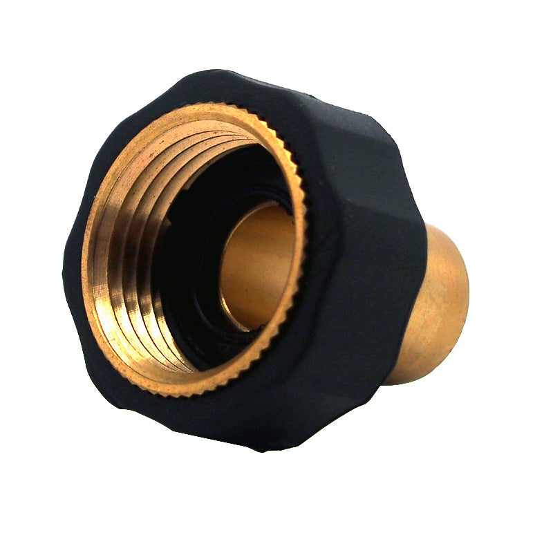 3/4 "female thread American quick connector, garden water pipe accessories three-piece set, home car washing machine parts