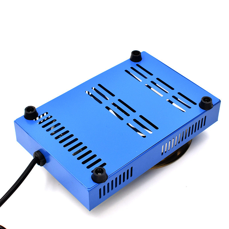 Debailong Lead-free Tin Furnace 100mm Round Titanium Tin Plating Furnace Environmental Protection Tin Plating on the Circuit Board of the Molten Tin Furnace