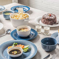 Nordic tableware ins style bowls and plates tableware suitfor homeaccessible luxury creative ceramic rice bowl manufacturer wholesale
