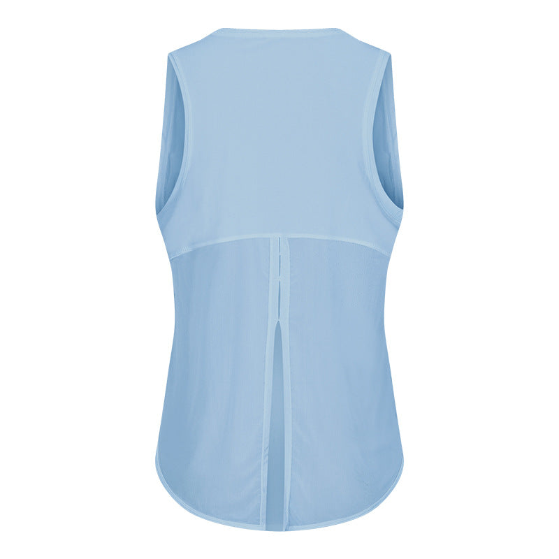 New women's quick-dry tank top - sleeveless workout top for fitness, yoga, running, breathable, loose fit, summer sports t-shirt s