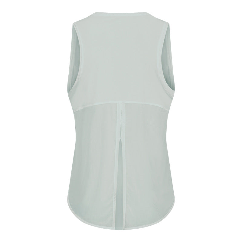 New women's quick-dry tank top - sleeveless workout top for fitness, yoga, running, breathable, loose fit, summer sports t-shirt s