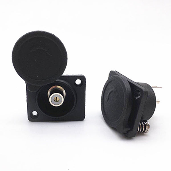 All copper RCA female seat with cover, electric vehicle charger, lotus plug female seat AV audio plug board, power amplifier socket