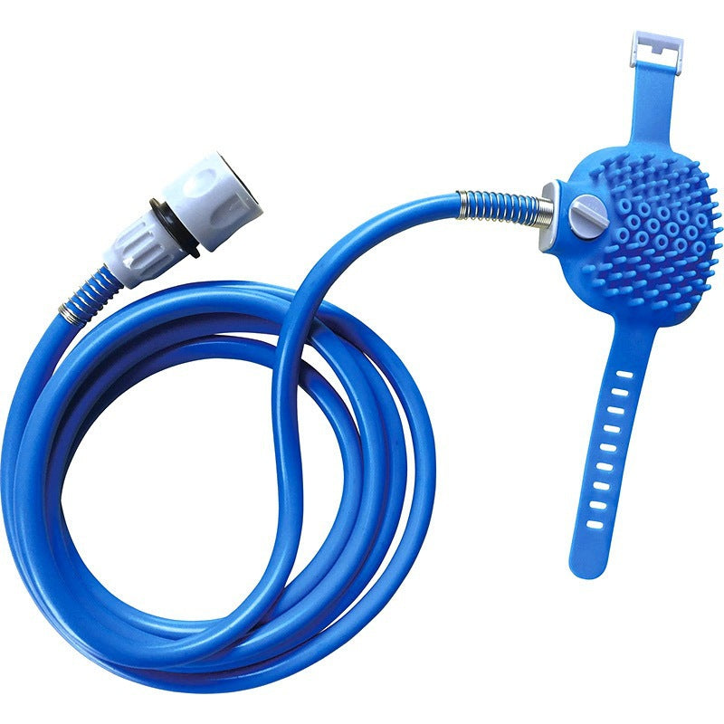 Dog bathing handy gadget pet bathing shower head pet bathing brush cat and dog supplies silicone massage shower shower