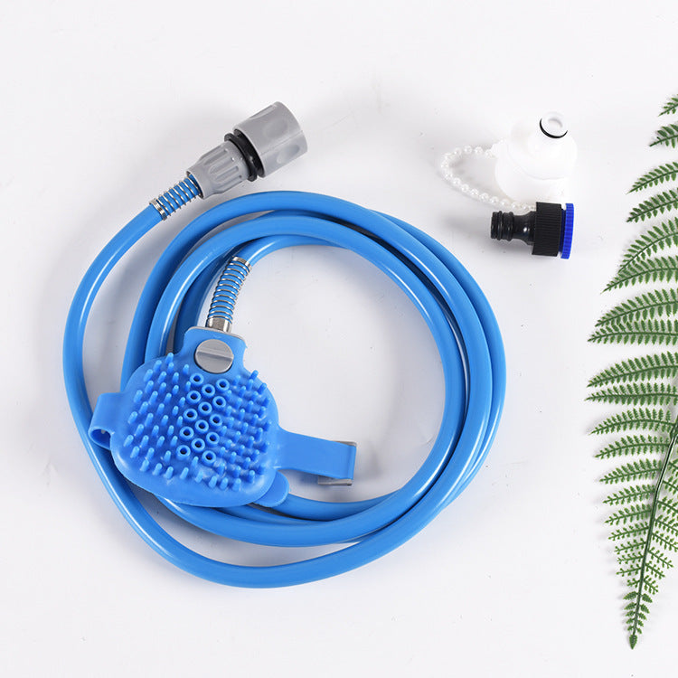 Dog bathing handy gadget pet bathing shower head pet bathing brush cat and dog supplies silicone massage shower shower